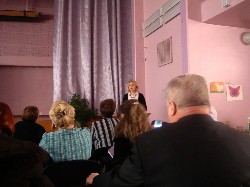 Наталья Владимировна выступает